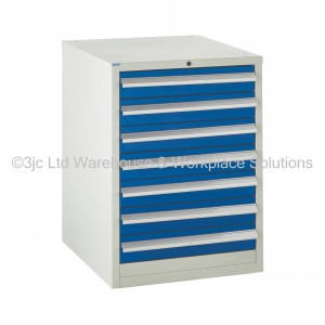 Euroslide Storage Cabinet 7 Drawer 825mm